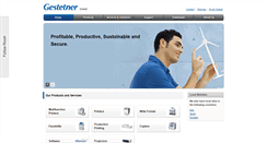 Desktop Screenshot of gestetner-support.com